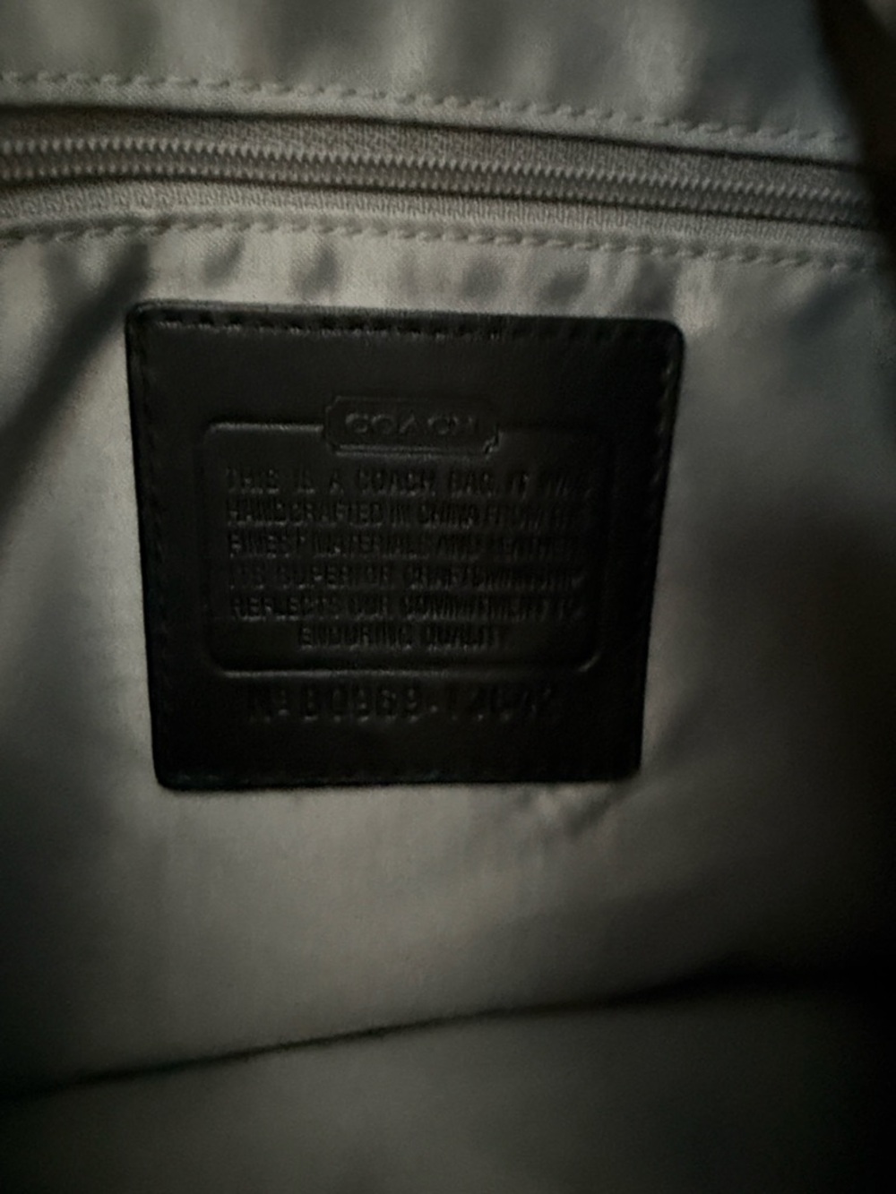 Coach Black Signature Jacquard & Leather Shoulder Hobo - Picture 3 of 10